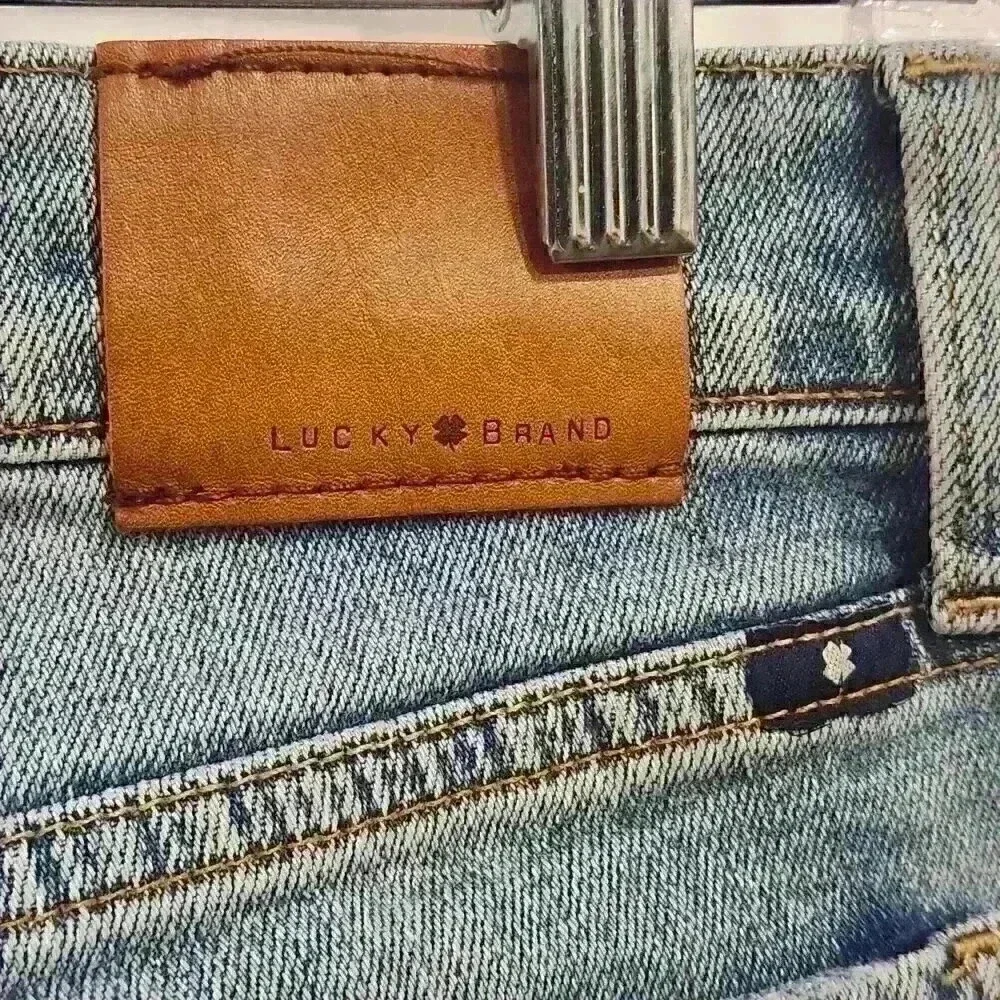 Lucky Brand Americana Brooke Ripped Skinny Pico Rivera Wash Jeans Sz 2/26; $129 - Picture 12 of 15